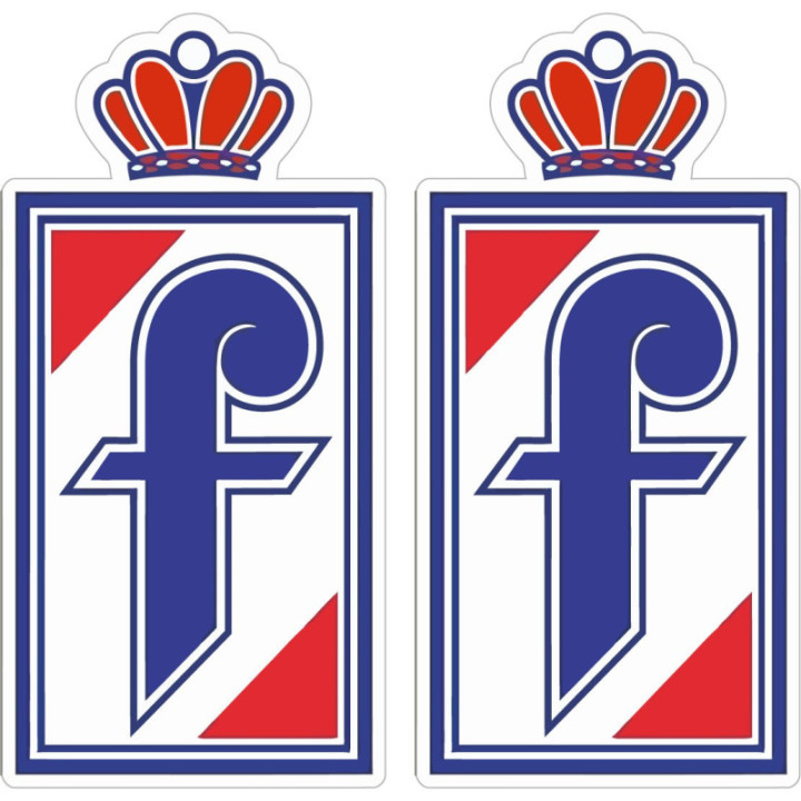 2x Pininfarina Stickers Decals - DecalsHouse