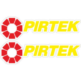 Pirtek Stickers – Motorsport Sponsor BTCC Racing Decals (2-Pack)
