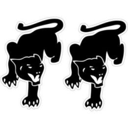 Puma Racing Stickers – Motorsport Sponsor Helmet Decals (2-Pack)