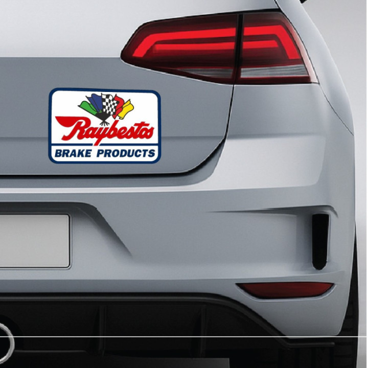 2x Raybestos Stickers Decals - DecalsHouse