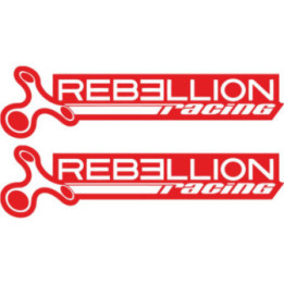 2x Rebellion Racing Stickers Decals - DecalsHouse