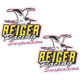 Reiger Racing Suspension Stickers – Rally Offroad Decals (2-Pack)