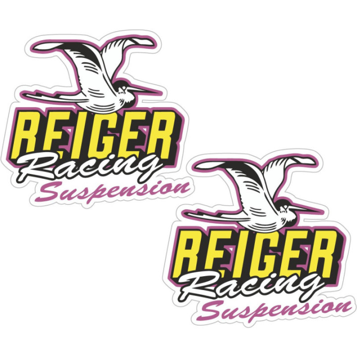 Reiger Racing Suspension Stickers – Rally Offroad Decals (2-Pack)