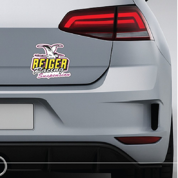 Reiger Racing Suspension Stickers – Rally Offroad Decals (2-Pack)