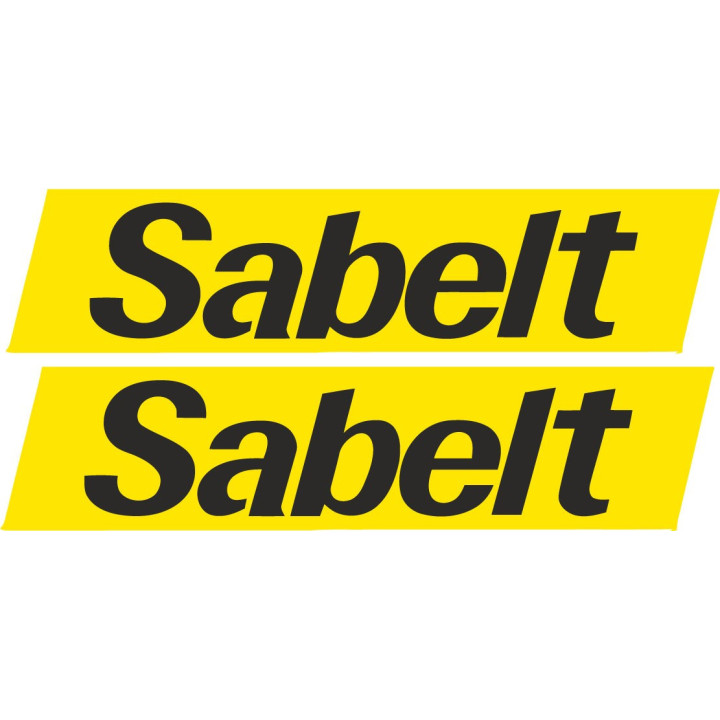Sabelt Stickers – Racing Harness Seat Motorsport Decals (2-Pack)