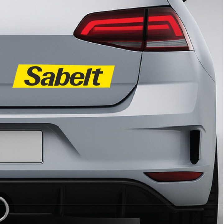 Sabelt Stickers – Racing Harness Seat Motorsport Decals (2-Pack)