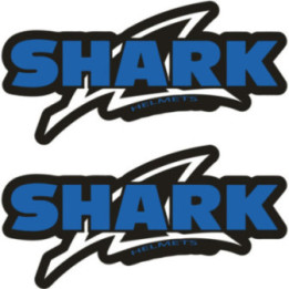 2x Shark Helmets Stickers Decals - DecalsHouse