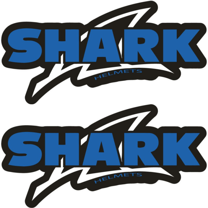 2x Shark Helmets Stickers Decals - DecalsHouse