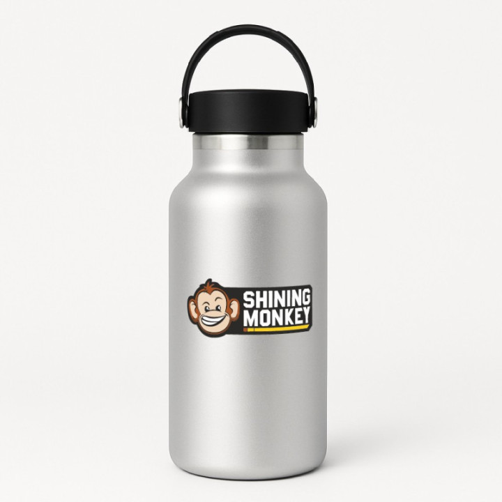2x Shining Monkey Stickers Decals - DecalsHouse