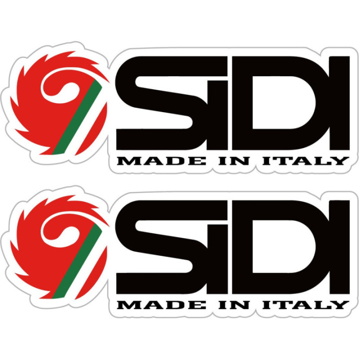 2x Sidi Stickers Decals - DecalsHouse