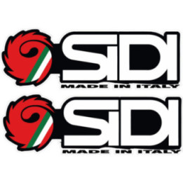 2x Sidi Style 3 Stickers Decals - DecalsHouse