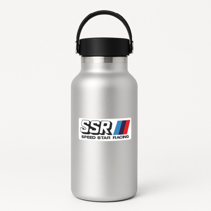 SSR Speed Star Racing Stickers – JDM Drift Wheel Decals (2-Pack)