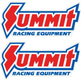 Summit Racing Equipment Stickers – Drag Race Performance Decals (2-Pack)