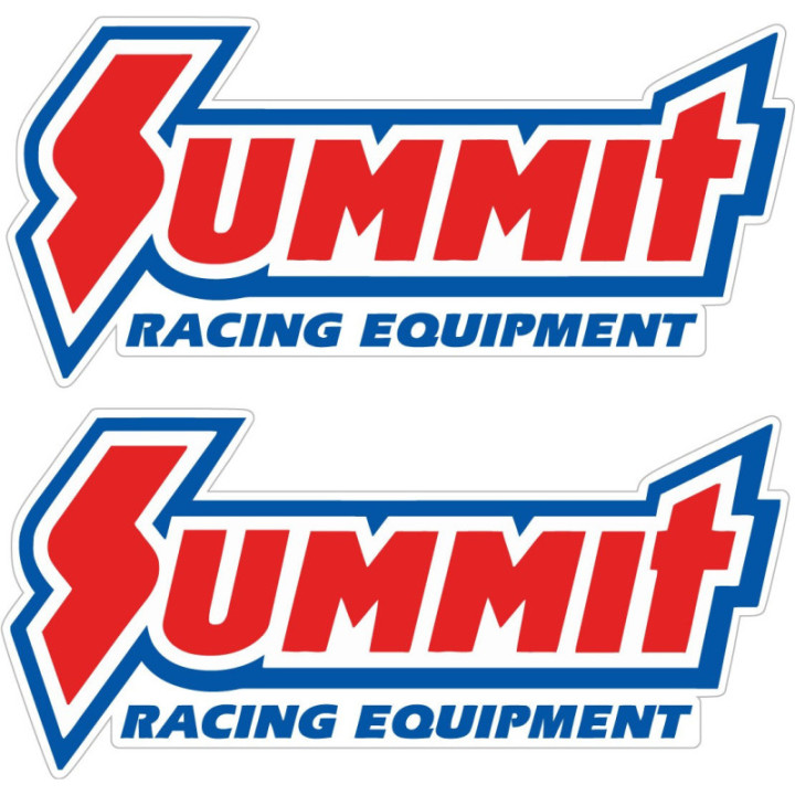 Summit Racing Equipment Stickers – Drag Race Performance Decals (2-Pack)
