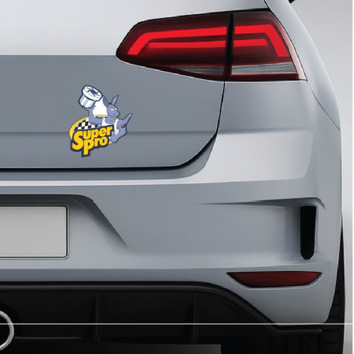 2x Super Pro Style 3 Stickers Decals - DecalsHouse