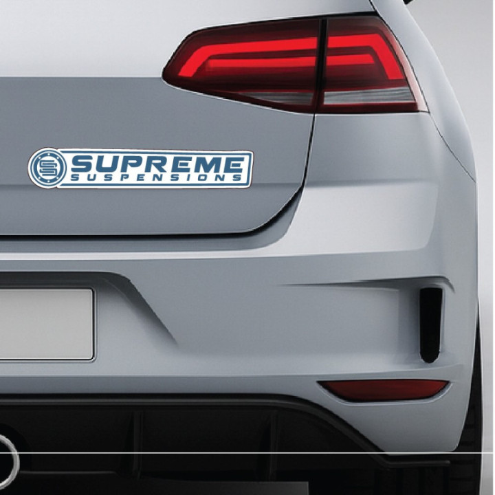2x Supreme Suspensions Stickers Decals - DecalsHouse
