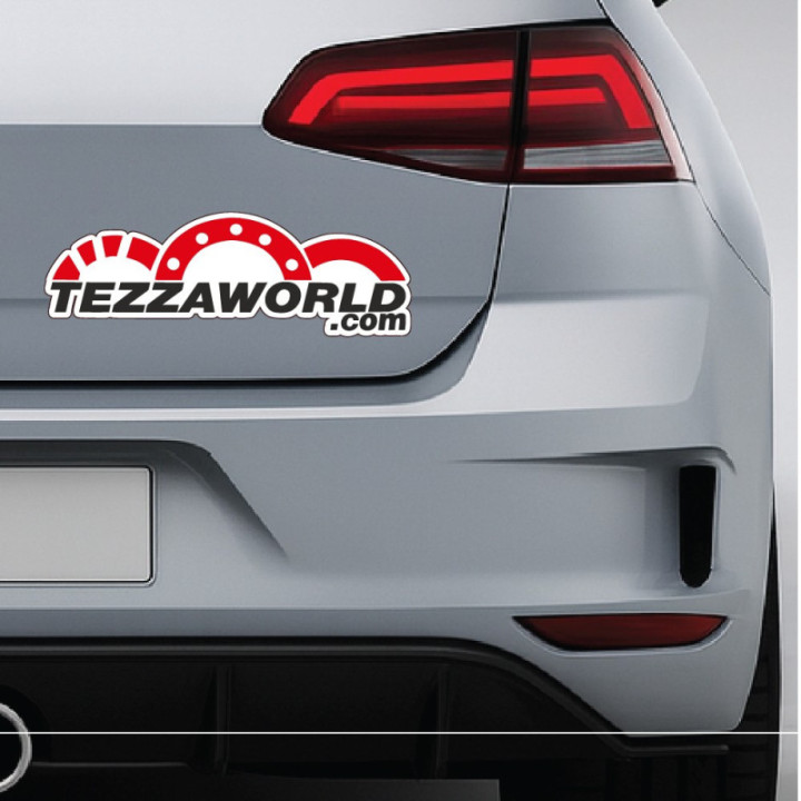 2x Tezzaworld Stickers Decals - DecalsHouse