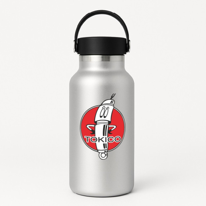 2x Tokico Gas Shocks Style 2 Stickers Decals - DecalsHouse