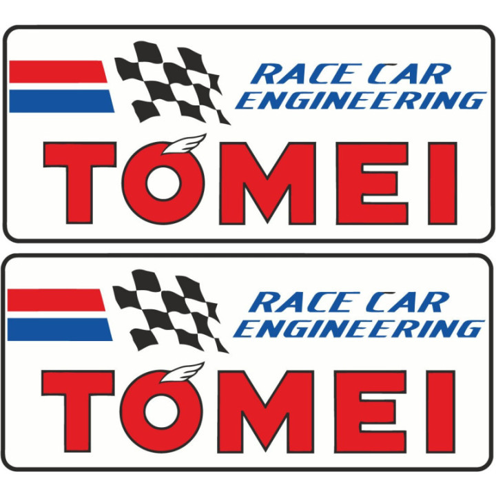 2x Tomei Stickers Decals - DecalsHouse