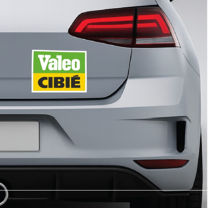 2x Valeo Cibie Stickers Decals - DecalsHouse