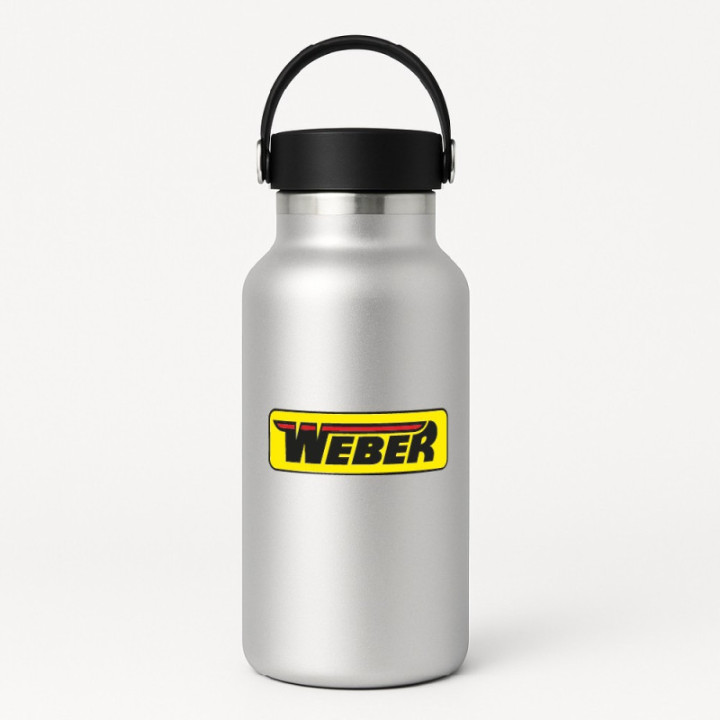 2x Weber Style 2 Stickers Decals - DecalsHouse