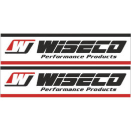 Wiseco Stickers – Performance Piston Racing Engine Build Decals (2-Pack)