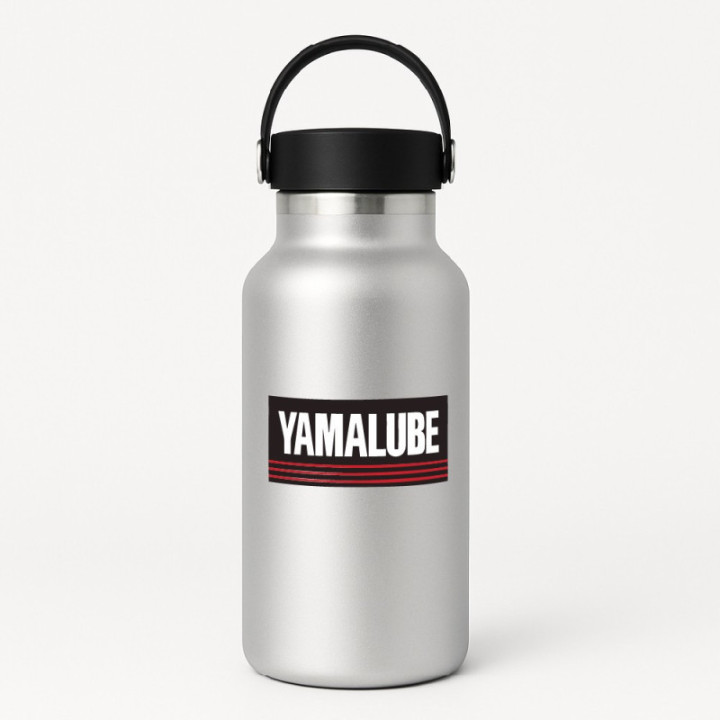 Yamalube Stickers – Racing Oil Sponsor Decals (2-Pack)