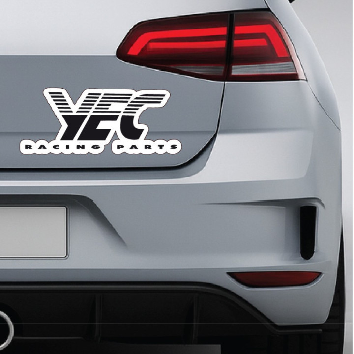 2x Yec Style 2 Stickers Decals - DecalsHouse