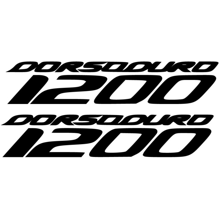 Aprilia Dorsoduro Die Cut Lettering Stickers Decals - DecalsHouse