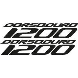 Aprilia Dorsoduro Die Cut Lettering Style 2 Stickers Decals - DecalsHouse