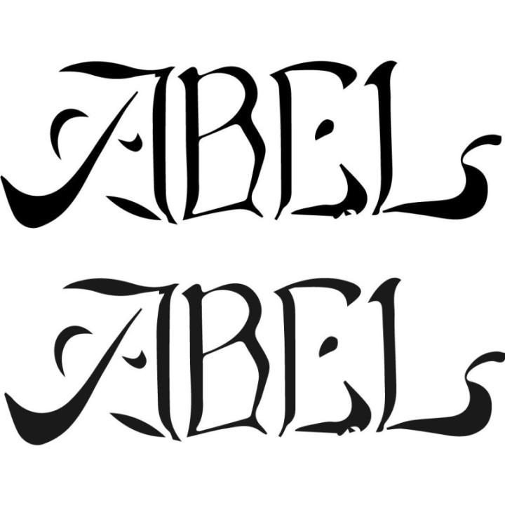 Abel The Weeknd Stickers – XO Music Decals (2-Pack)