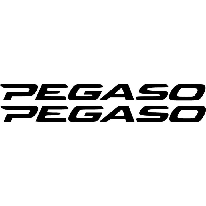 Aprilia Pegaso Die Cut Lettering Stickers Decals - DecalsHouse