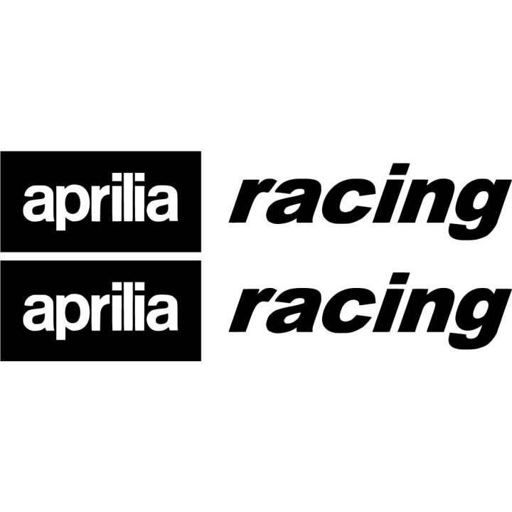 Aprilia Racing Die Cut Style 2 Stickers Decals - DecalsHouse
