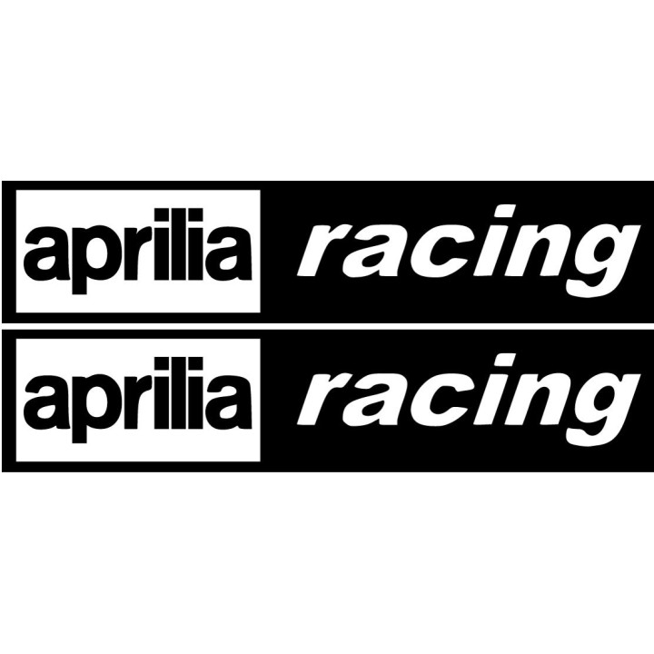Aprilia Racing Style 5 Stickers – RSV4 RS 660 Sportbike Decals (2-Pack)