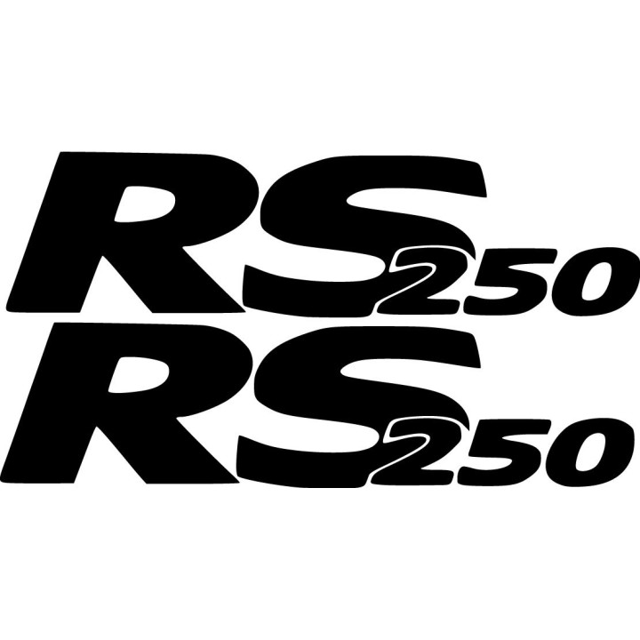 Aprilia Rs 250 Die Cut Style 2 Stickers Decals - DecalsHouse