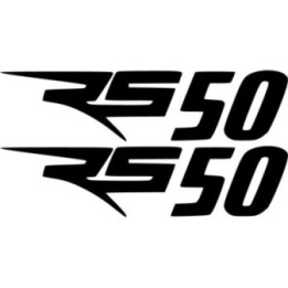 Aprilia Rs 50 Die Cut Stickers Decals - DecalsHouse