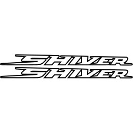 Aprilia Shiver Die Cut Outline Stickers Decals - DecalsHouse