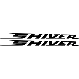 Aprilia Shiver Lettering Die Cut Stickers Decals - DecalsHouse