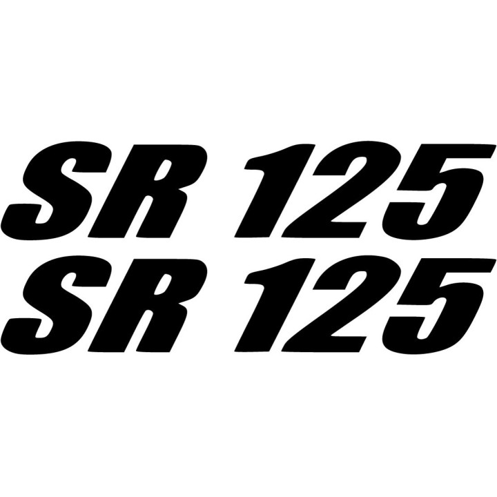 Aprilia Sr 125 Die Cut Style 2 Stickers Decals - DecalsHouse