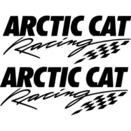 Arctic Cat Racing Die Cut Style 2 Stickers Decals - DecalsHouse