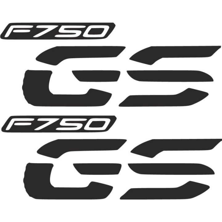 Bmw F750 Gs Die Cut Style 3 Stickers Decals - DecalsHouse