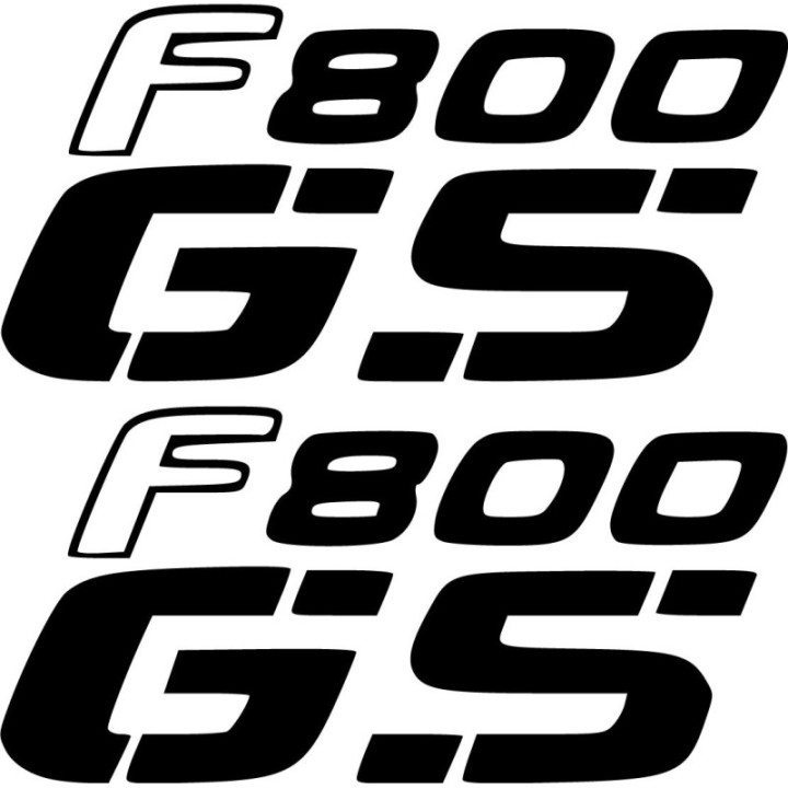 Bmw F800 Gs Die Cut Style 4 Stickers Decals - DecalsHouse