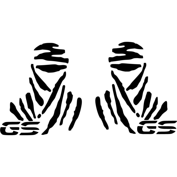 BMW GS Dakar Stickers – R1200GS R1250GS Adventure Decals (2-Pack)