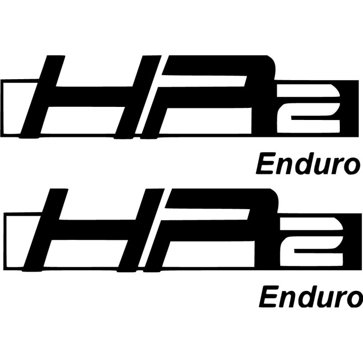 Bmw Hp2 Enduro Die Cut Style 3 Stickers Decals - DecalsHouse