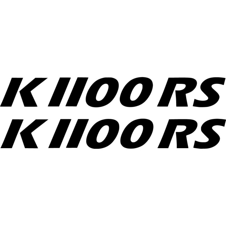 Bmw K 1100 Rs Die Cut Style 2 Stickers Decals - DecalsHouse