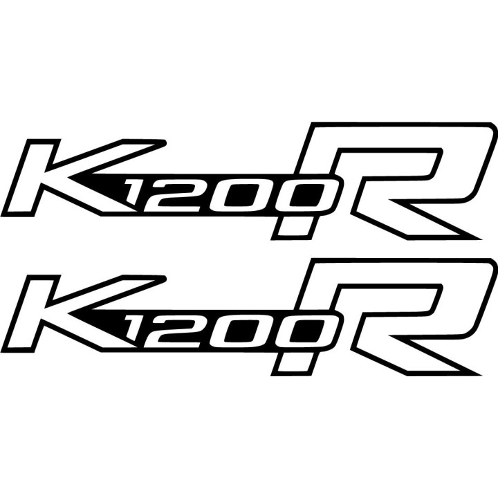 BMW K1200R Naked Bike Stickers – Motorrad K Series Decals (2-Pack)