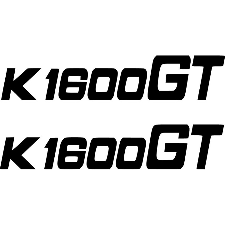BMW K1600 GT Stickers – Sport Tourer Motorcycle Decals (2-Pack)