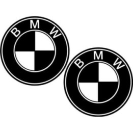 Bmw Logo Round Die Cut Style 2 Stickers Decals - DecalsHouse