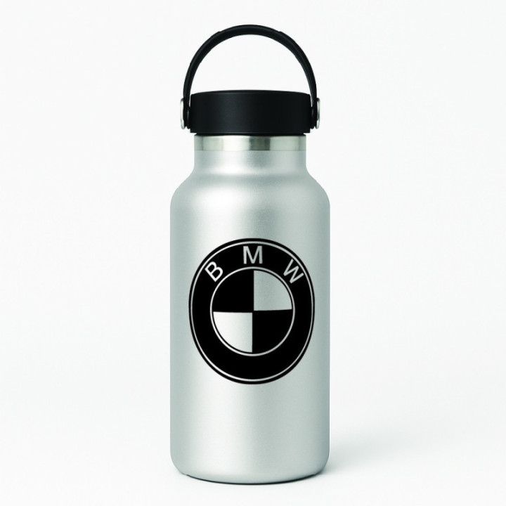 Bmw Logo Round Die Cut Style 2 Stickers Decals - DecalsHouse