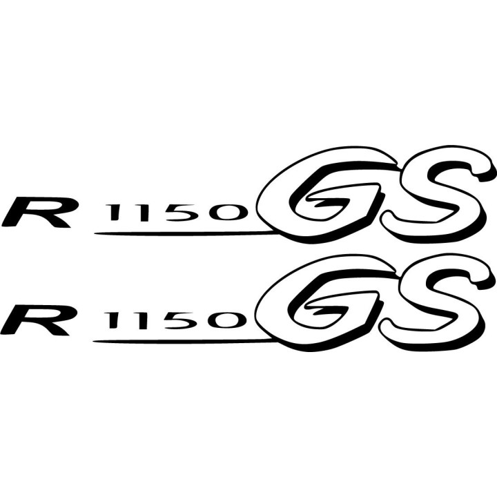 Bmw R 1150 Gs Die Cut Style 3 Stickers Decals - DecalsHouse